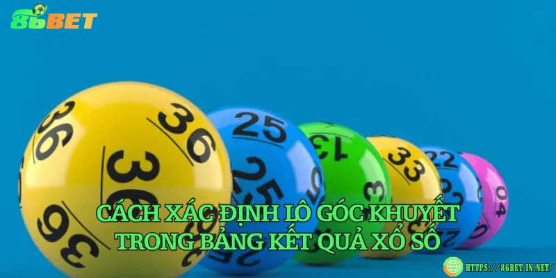 Cách xác định lô góc khuyết trong bảng kết quả xổ số
